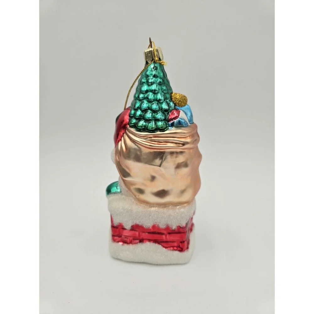 Disney Mickey Mouse‎ Christmas Ornament Blown Glass Vintage European Style